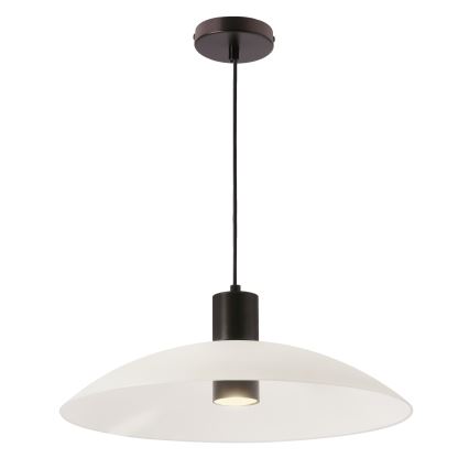 Lampa wisząca na lince TEDIN 1xGU10/15W/230V biała/czarna