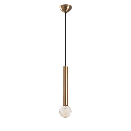 Lampa wisząca na lince TEMPO 1xE27/40W/230V złota
