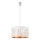Lampa wisząca na lince ULLE 1xE27/15W/230V biała