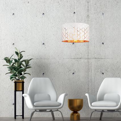 Lampa wisząca na lince ULLE 1xE27/15W/230V biała