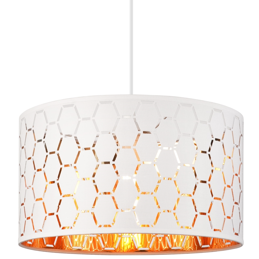 Lampa wisząca na lince ULLE 1xE27/15W/230V biała
