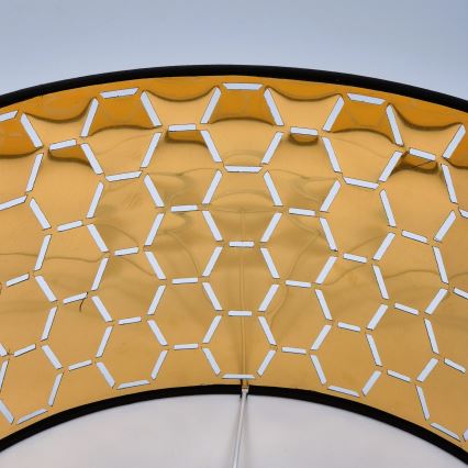 Lampa wisząca na lince ULLE 1xE27/15W/230V czarna
