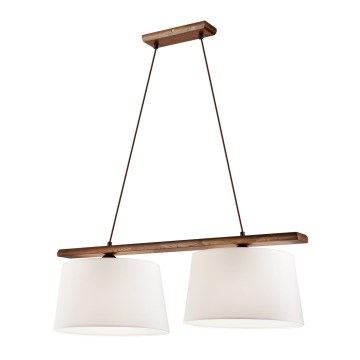 Lampa wisząca na linkach AIDA 2xE27/60W/230V