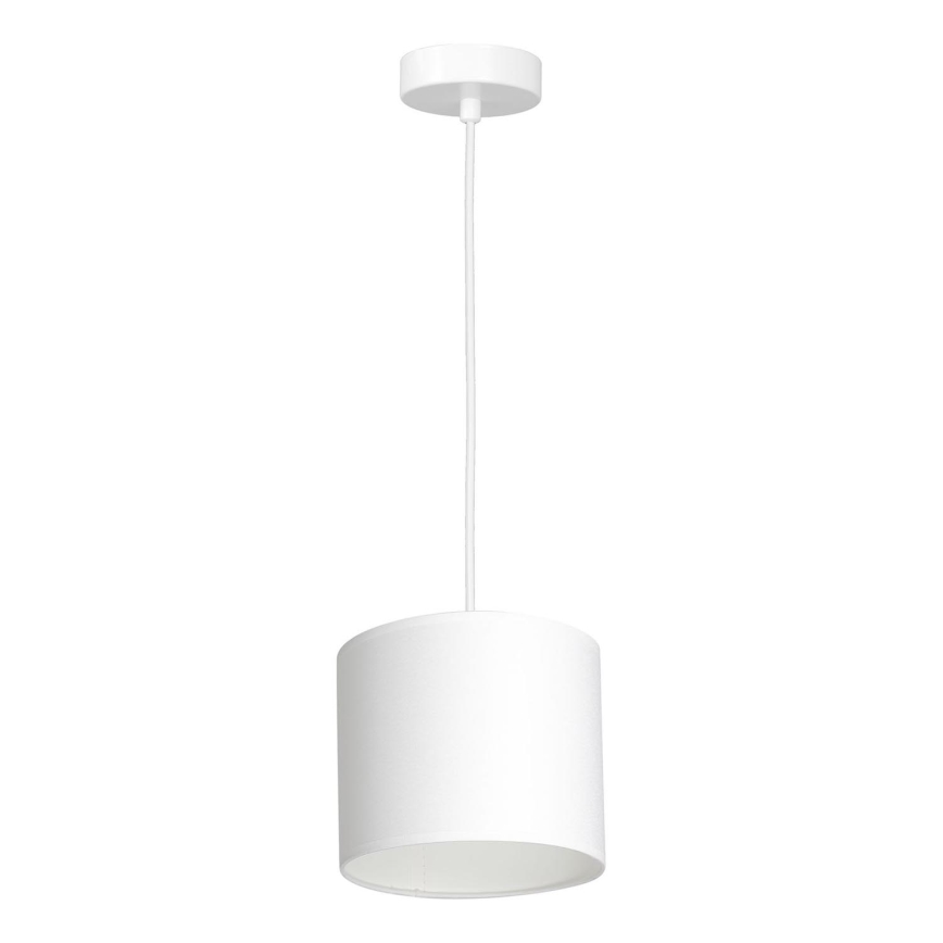 Lampa wisząca na linkach ARDEN 1xE27/60W/230V śr. 18 cm biała