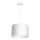 Lampa wisząca na linkach ARDEN 1xE27/60W/230V śr. 25 cm biała