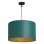 Lampa wisząca na linkach ARDEN 1xE27/60W/230V śr. 40 cm zielono-złota