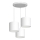 Lampa wisząca na linkach ARDEN 3xE27/60W/230V biała