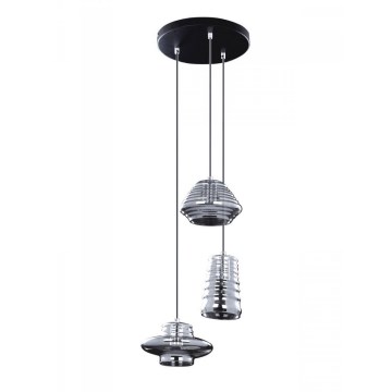 Lampa wisząca na linkach BALI 3xE27/60W/230V