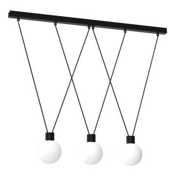 Lampa wisząca na linkach CAPRI 3xG9/7W/230V