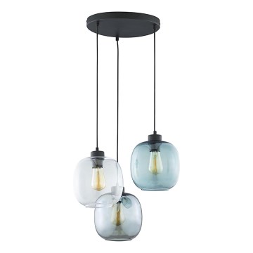 Lampa wisząca na linkach ELIO 3xE27/15W/230V