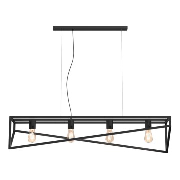 Lampa wisząca na linkach GOTE 4xE27/60W/230V