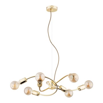 Lampa wisząca na linkach KARUZO 6xE27/60W/230V