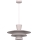 Lampa wisząca na linkach PLATO 1xE27/15W/230V kremowa