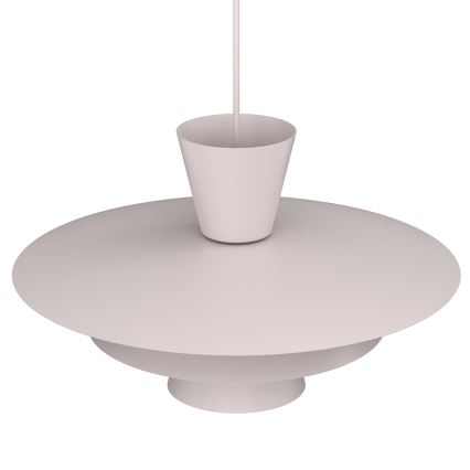 Lampa wisząca na linkach PLATO 1xE27/15W/230V kremowa