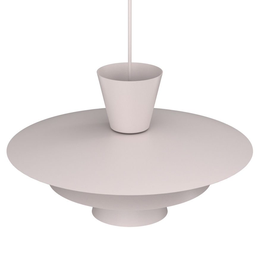 Lampa wisząca na linkach PLATO 1xE27/15W/230V kremowa
