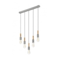 Lampa wisząca na linkach SIMON 5xE27/60W/230V