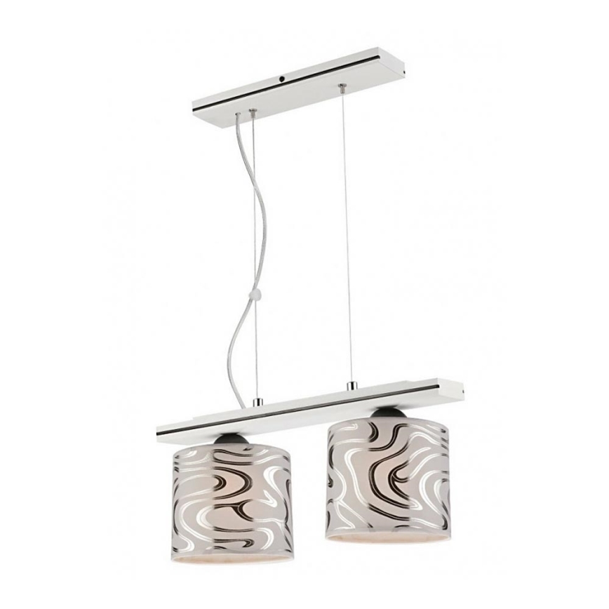 Lampa wisząca na linkach SOFIA 2xE27/60W/230V
