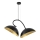 Lampa wisząca na linkach SPACE 2xE27/60W/230V czarno-złota