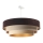 Lampa wisząca na linkach TRINITI 1xE27/60W/230V brąz/beż/złoto