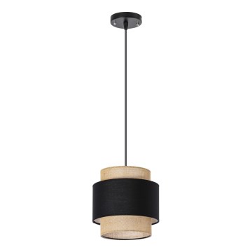 Lampa wisząca na linkę 1xE27/60W/230V beżowa