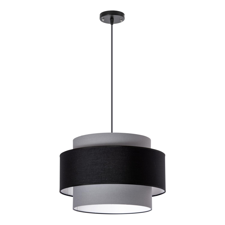 Lampa wisząca na linkę 1xE27/60W/230V szara