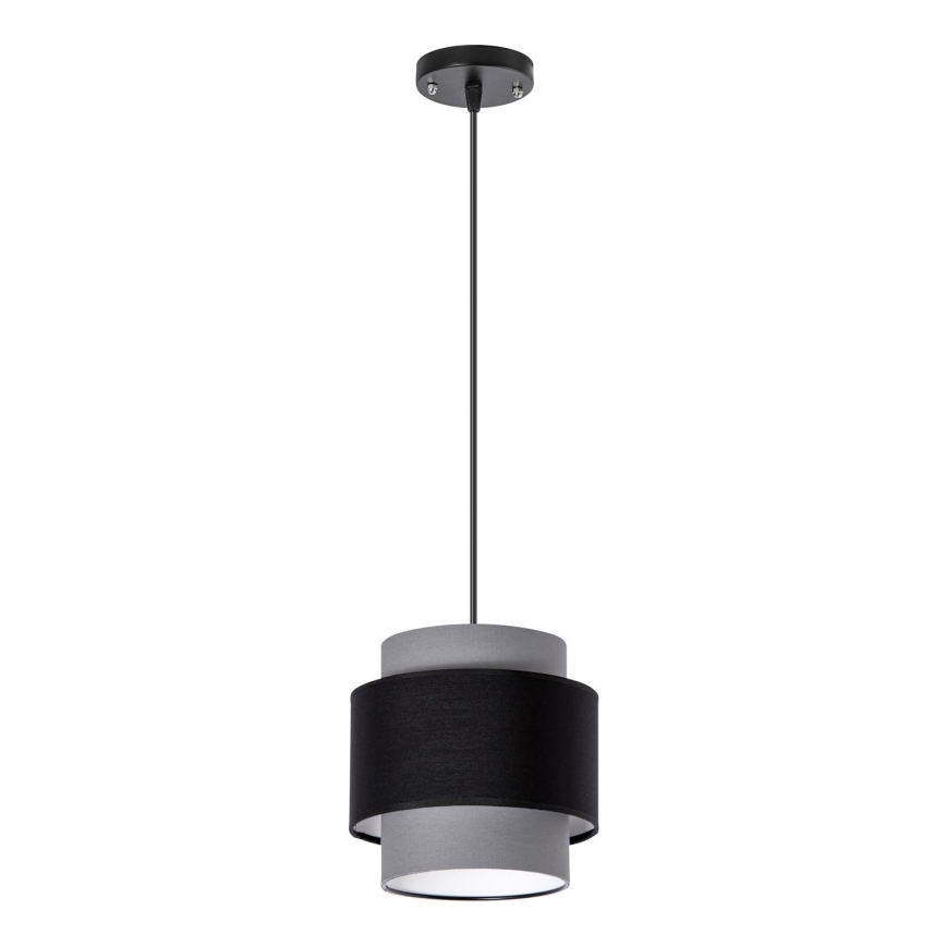 Lampa wisząca na linkę 1xE27/60W/230V szara