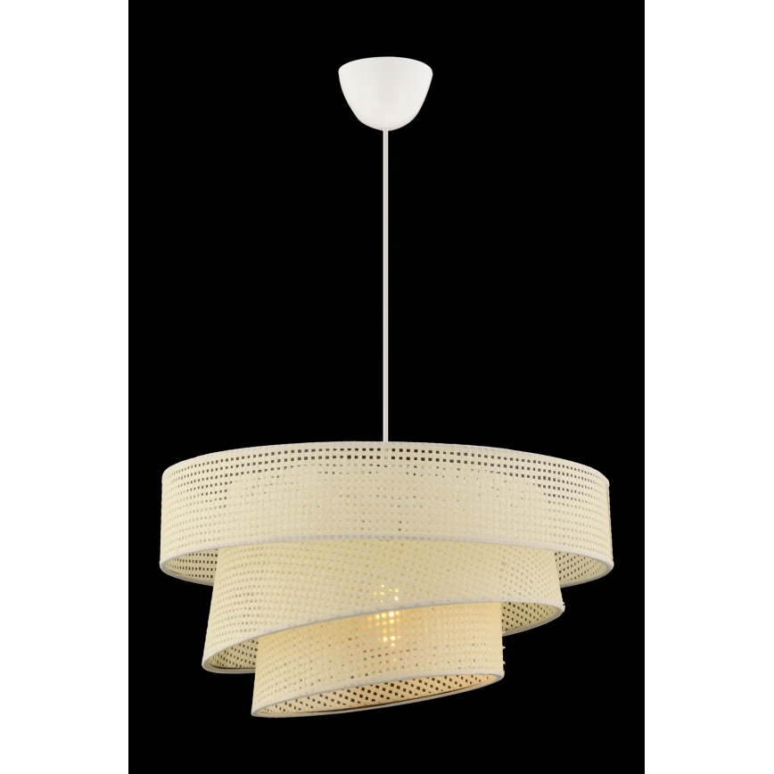 Lampa wisząca na linkę COUPER 1xE27/60W/230V biała
