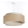 Lampa wisząca na linkę DOBLO 1xE27/60W/230V beżowy/kremowy