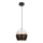 Lampa wisząca na linkę PARIS 1xE27/60W/230V biała/czarna/złota