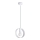 Lampa wisząca na linkę TITRAN 1xE27/60W/230V biała