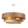 Lampa wisząca na linkę TRINITI 1xE27/60W/230V beżowy/złoty