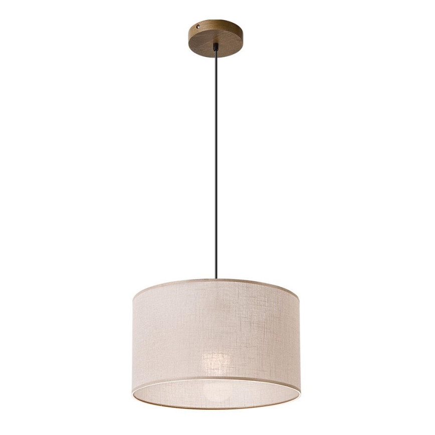 Lampa wisząca na linku ANTONIO 1xE27/60W/230V buk