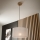 Lampa wisząca na linku ANTONIO 1xE27/60W/230V dąb
