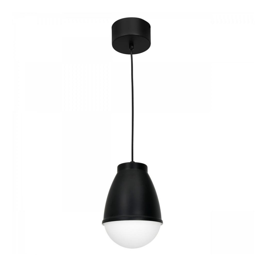 Lampa wisząca na linku CARYON 1xE14/60W/230V czarna