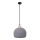 Lampa wisząca na linku MONROE 1xE27/60W/230V szara