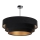Lampa wisząca na linku TRINITI 1xE27/60W/230V czarna/złota