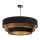 Lampa wisząca na linku TRINITI 1xE27/60W/230V czarna/złota