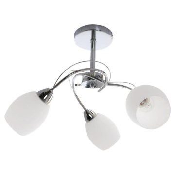 Lampa wisząca na pręcie PISA 3xE27/60W/230V