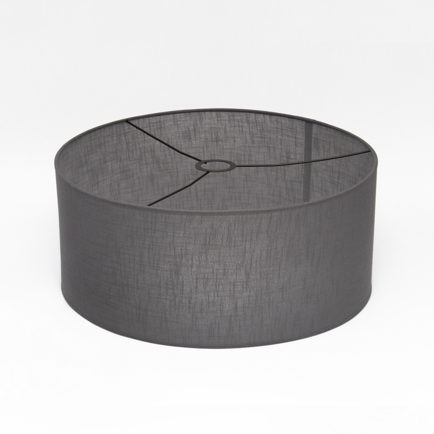 Lampa wisząca na przewodzie ALBA 1xE27/15W/230V śr. 40 cm szara