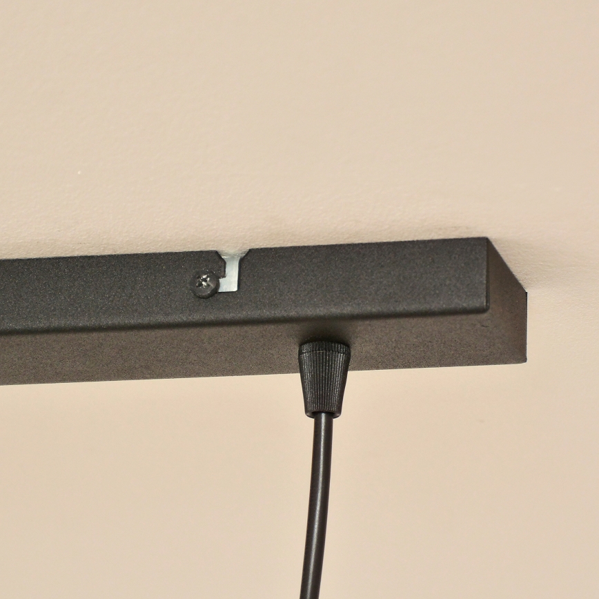 Lampa wisząca na przewodzie ALBA 2xE27/15W/230V szara