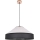 Lampa wisząca na przewodzie AMIGO 1xE27/60W/230V dąb