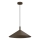 Lampa wisząca na przewodzie ANEGA 1xGX53/15W/230V Ø 40 cm brązowa