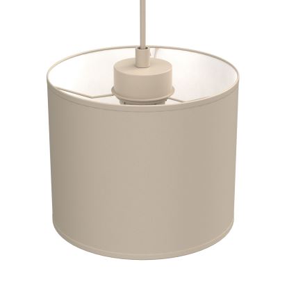 Lampa wisząca na przewodzie ARDEN 1xE27/15W/230V śr. 18 cm beżowa