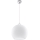 Lampa wisząca na przewodzie BALL 1xE27/15W/230V, śr. 30 cm, biała