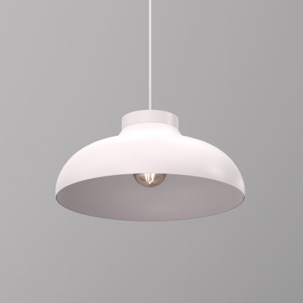 Lampa wisząca na przewodzie BASCA 1xE27/15W/230V kremowa