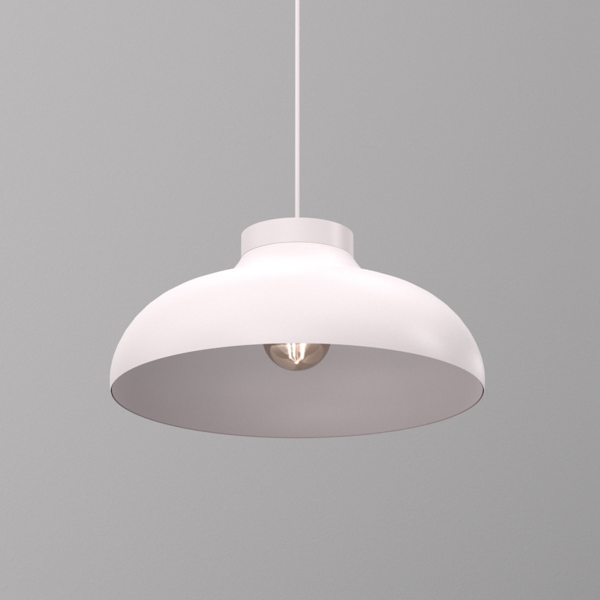 Lampa wisząca na przewodzie BASCA 1xE27/15W/230V kremowa