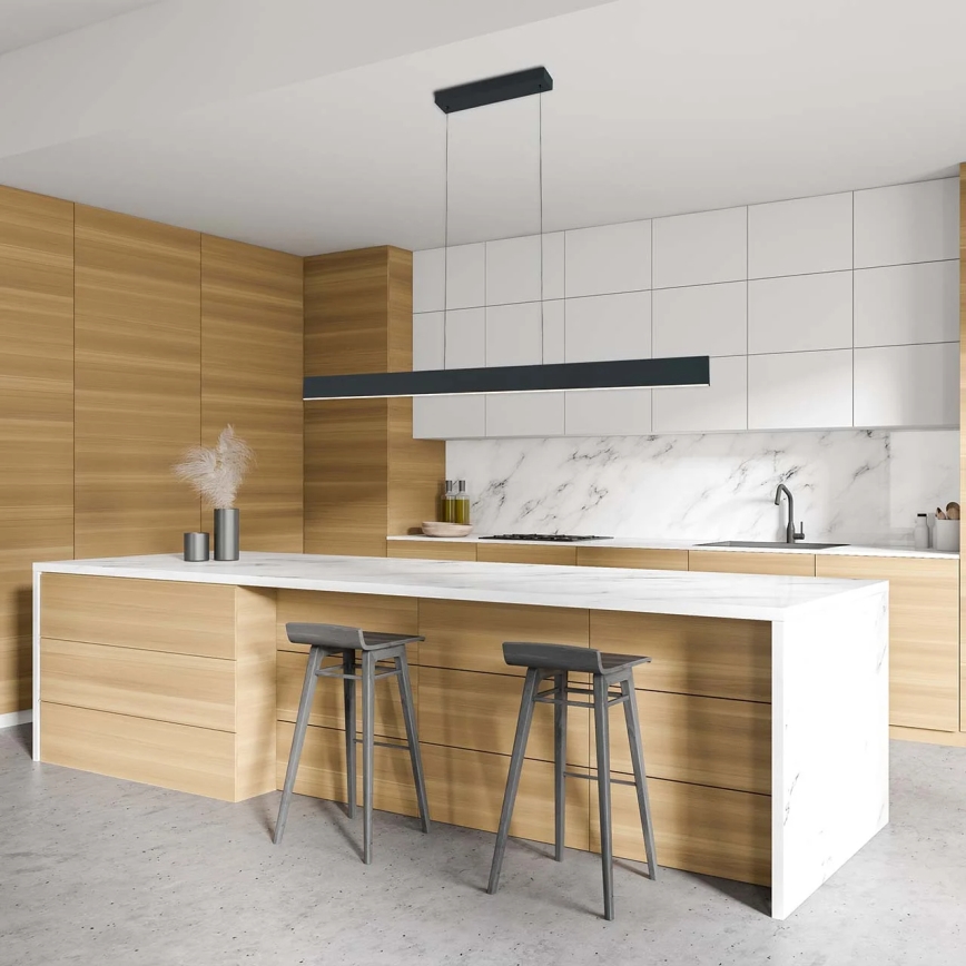 Lampa wisząca na przewodzie BERNADETTA LED/20W/230V 4000K czarna