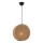 Lampa wisząca na przewodzie BIG DRUM 1xE27/60W/230V brązowa