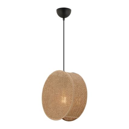 Lampa wisząca na przewodzie BIG DRUM 1xE27/60W/230V brązowa