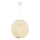 Lampa wisząca na przewodzie BIG DRUM 1xE27/60W/230V kremowa